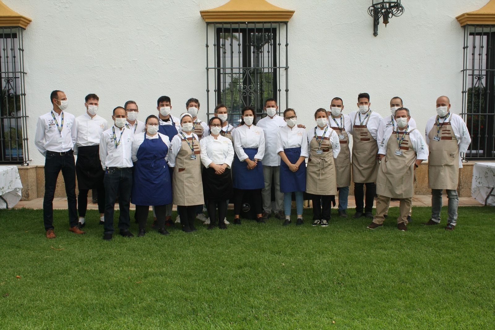 Participantes del concurso Chef Sierra de Cádiz