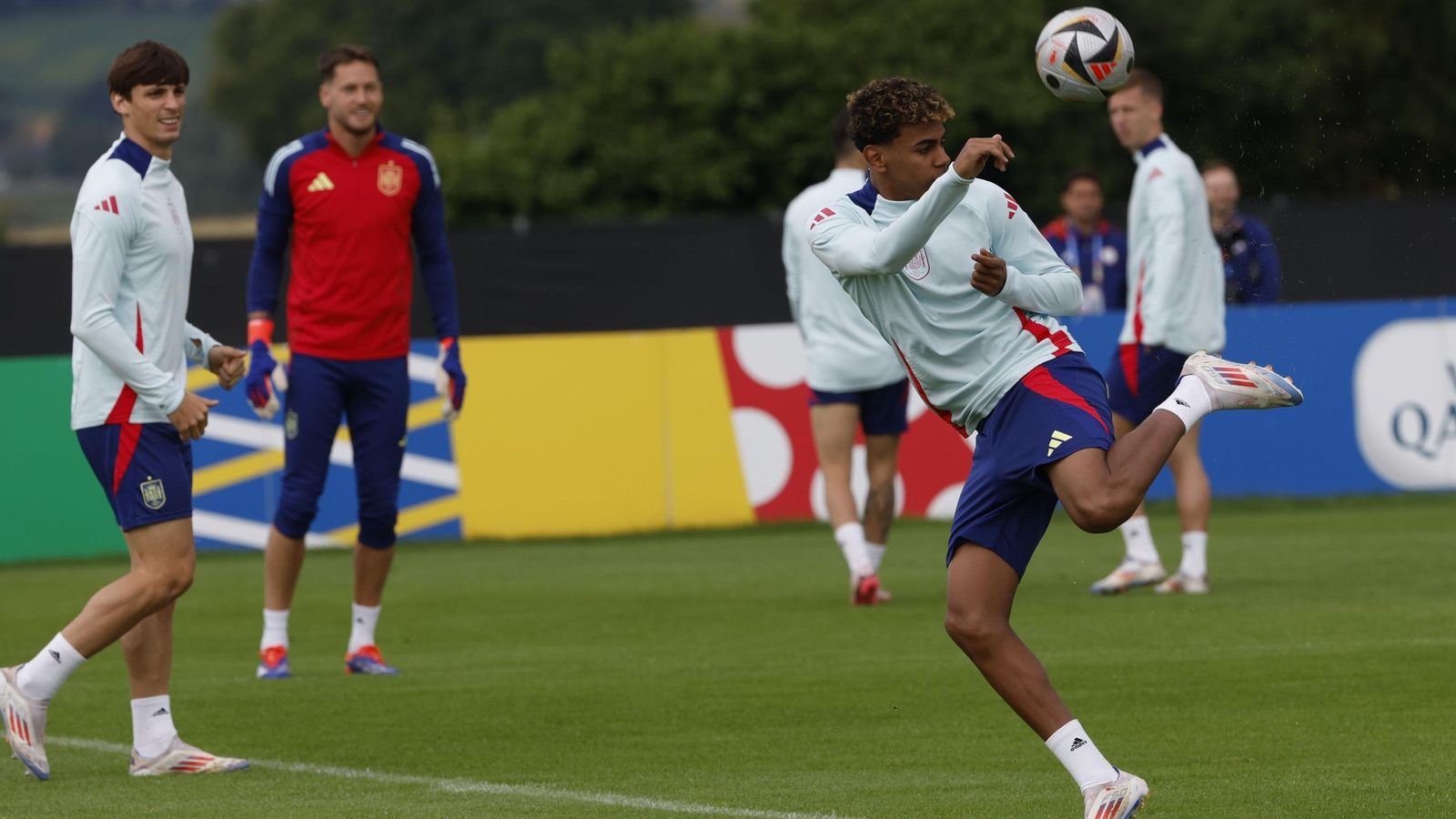 Las fotos de España antes de la gran final contra Inglaterra