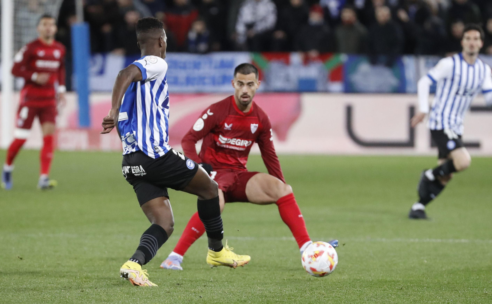 Las fotos del Alavés-Sevilla de Copa del Rey