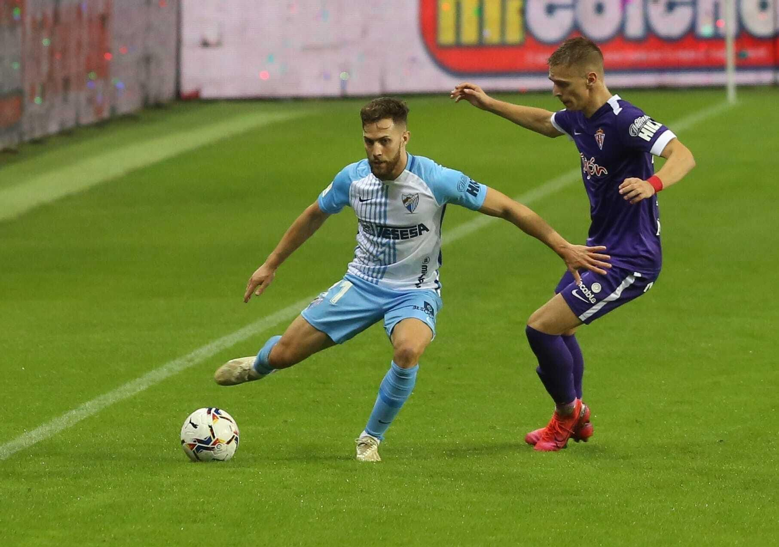 Las fotos del Málaga - Sporting de Gijón