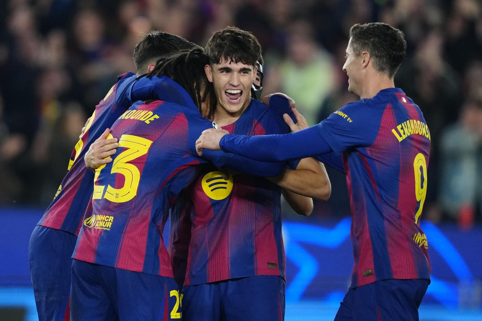 Las fotos del Barcelona-Eintracht Frankfurt