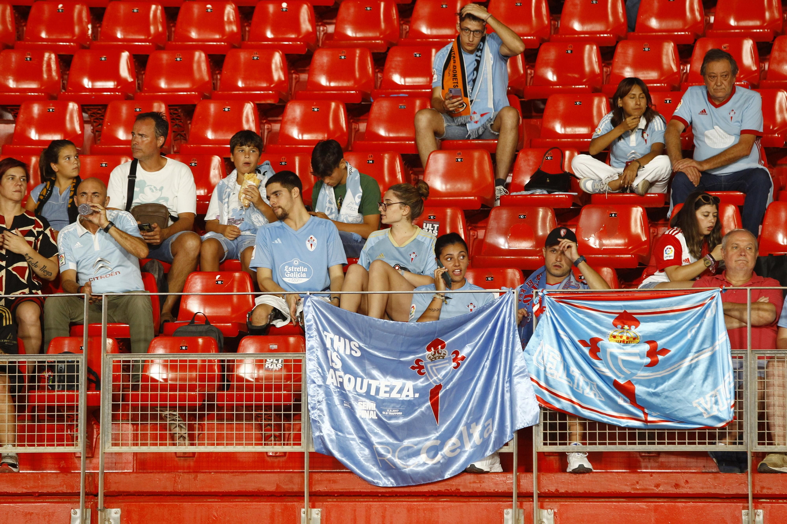 Imágenes del partido U.D. Almería-Real Club Celta de Vigo