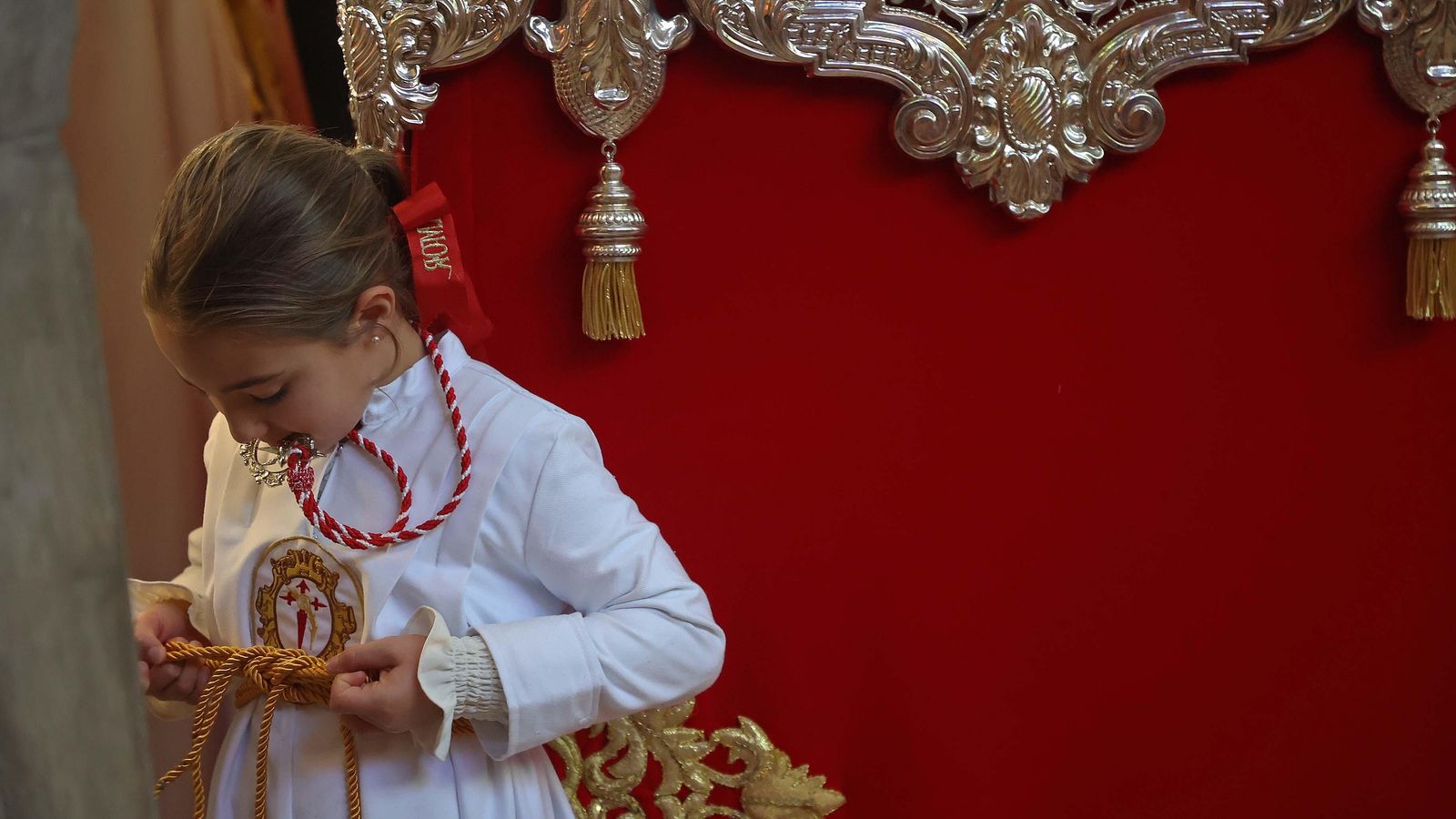 Fotos del Domingo de Ramos en Algeciras: La Borriquita y Oración en el Huerto