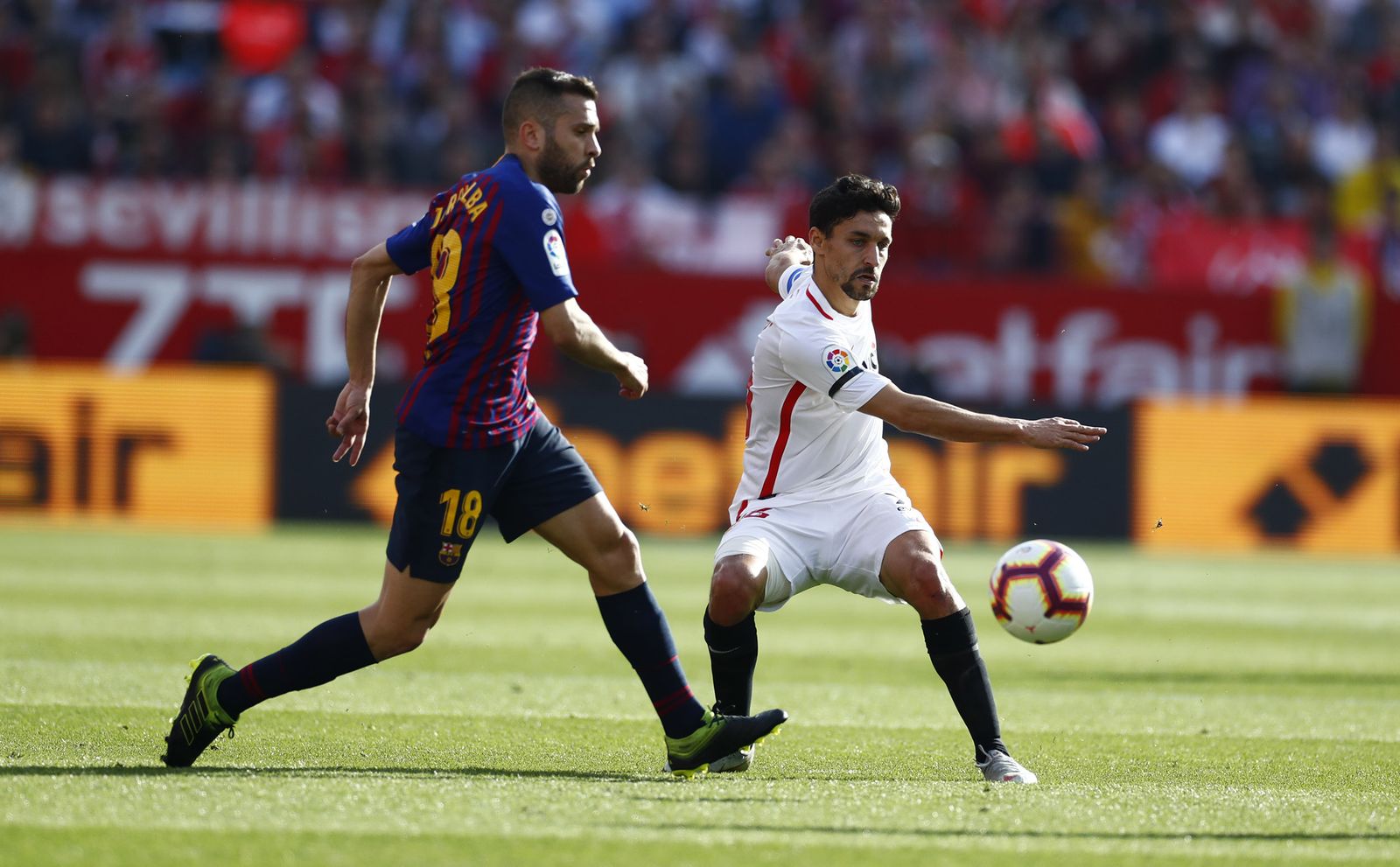 El Sevilla-Barcelona, en imágenees
