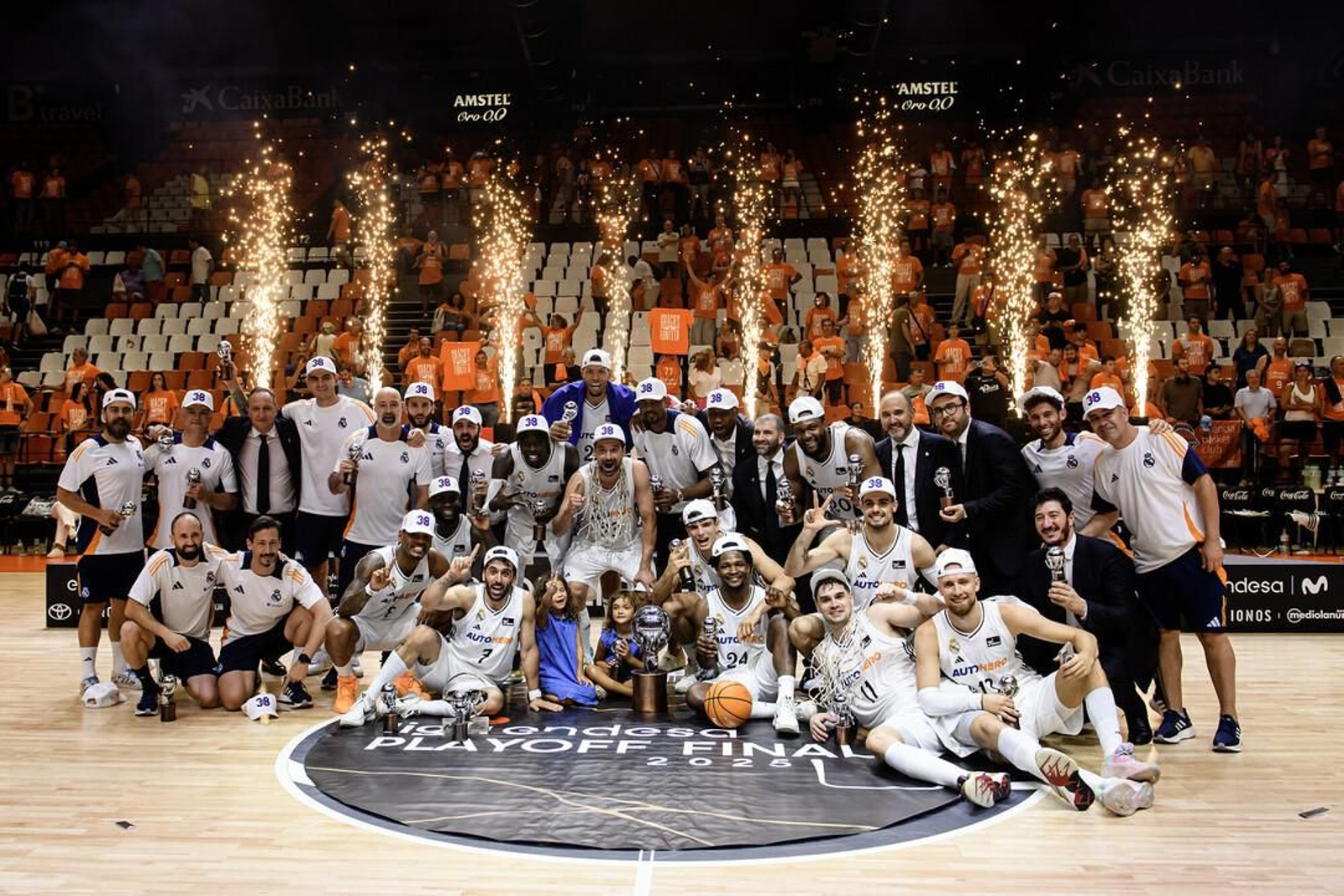 Las fotos del título del Real Madrid en baloncesto