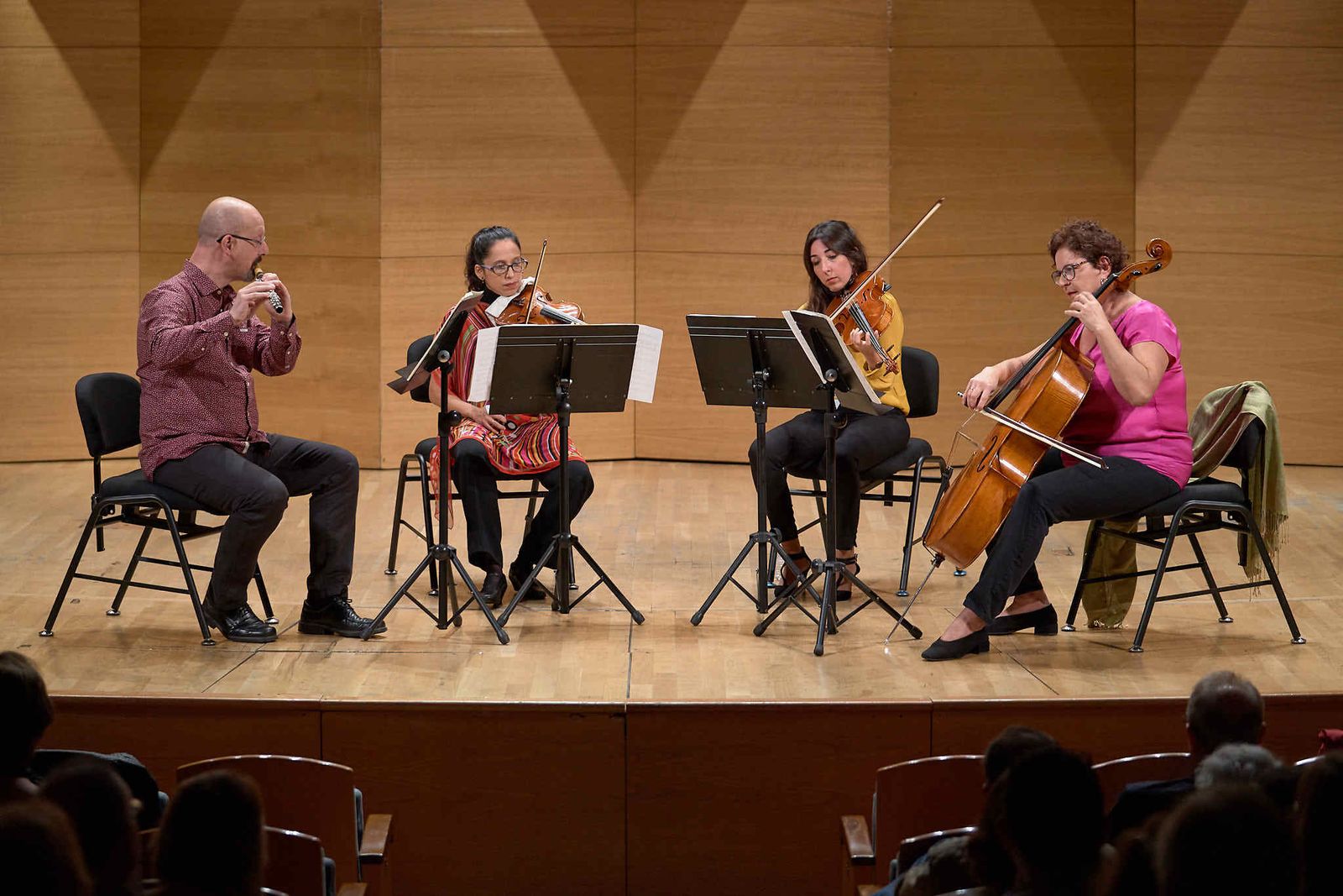 Ronda, Medina, Torralba y Carmel en el Espacio Turina