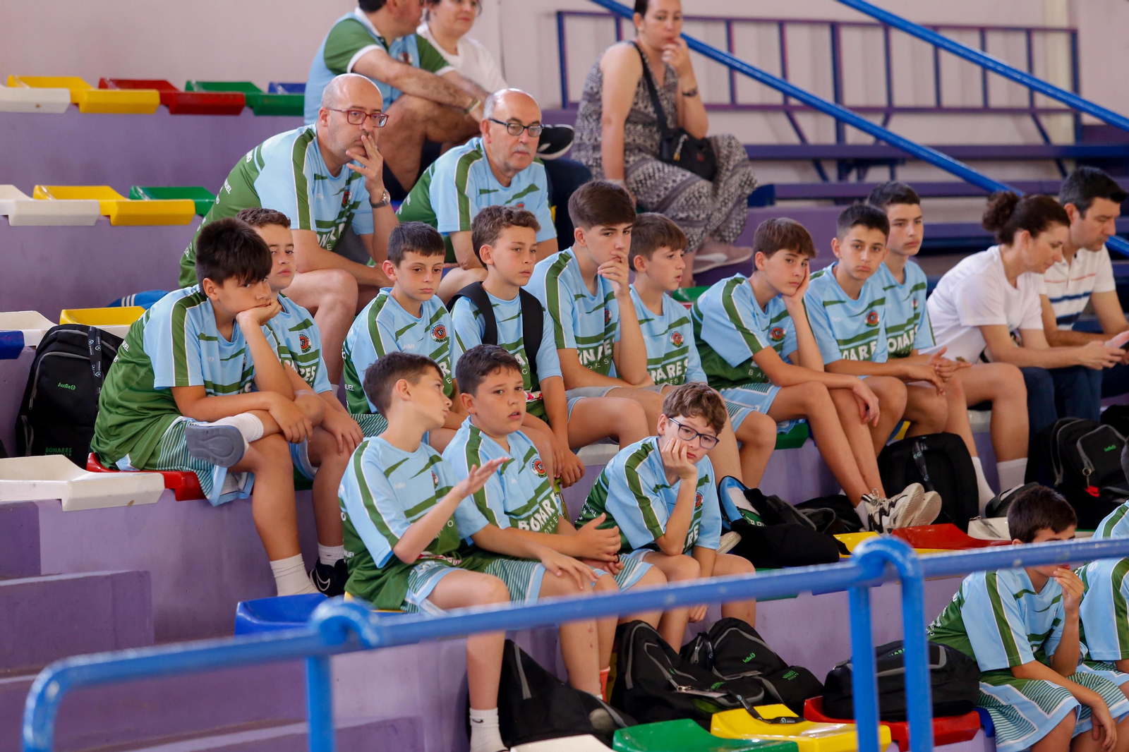 Las fotos de la tercera jornada del Cadeba mini masculino de La Linea