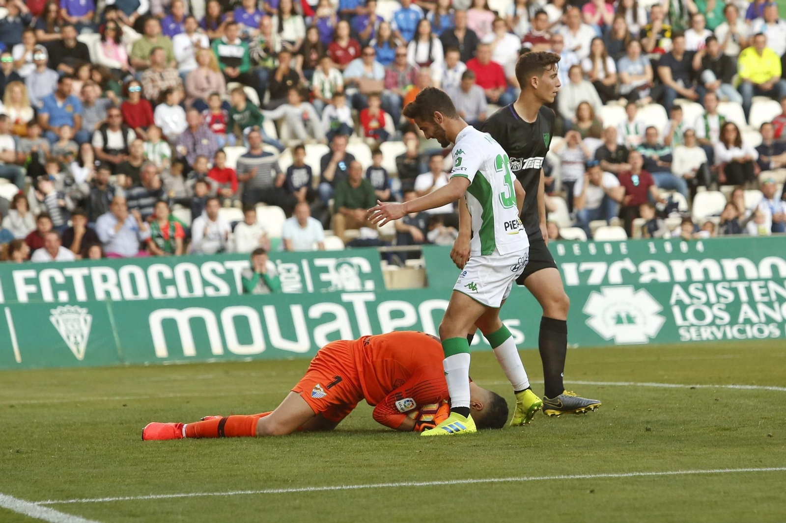 El Córdoba CF - Málaga CF, en imágenes