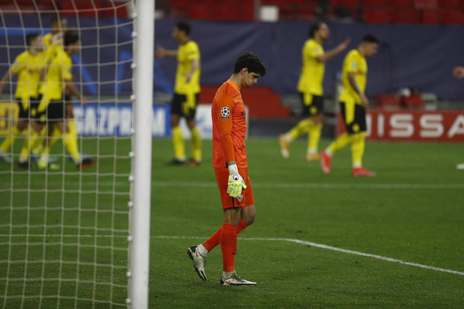 Las imágenes del Sevilla-Borussia Dortmund de Champions