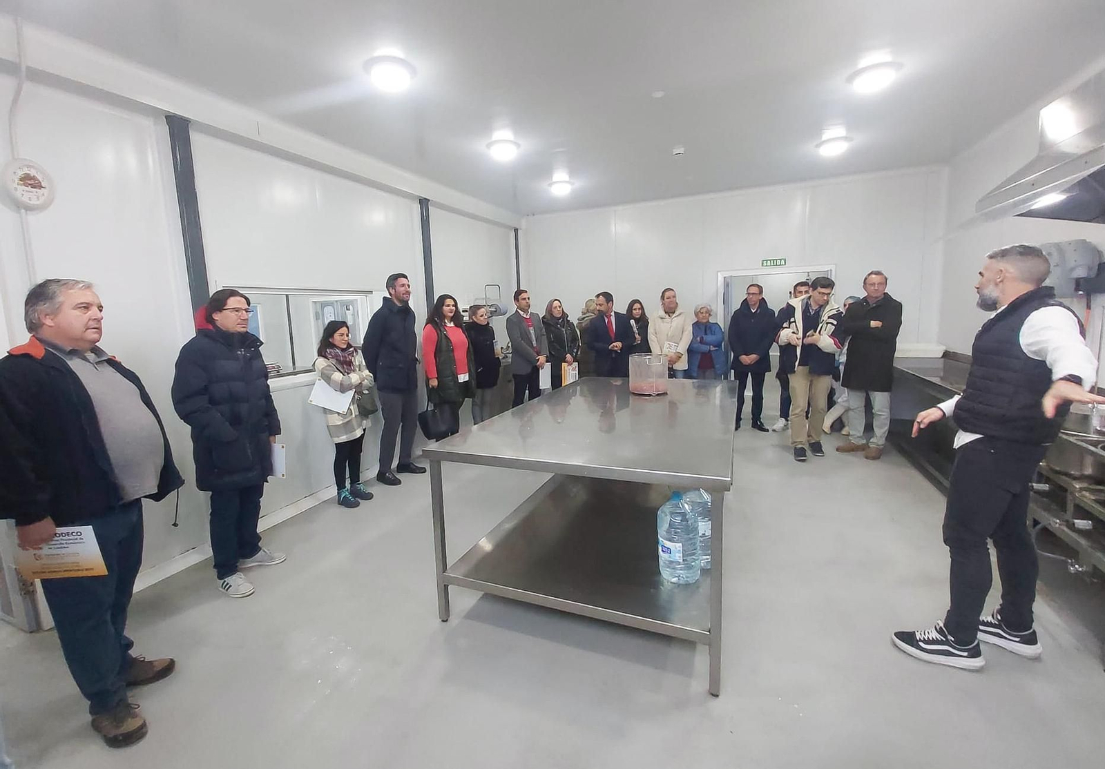 Félix Romero, en la empresa Supramar de Pozoblanco.