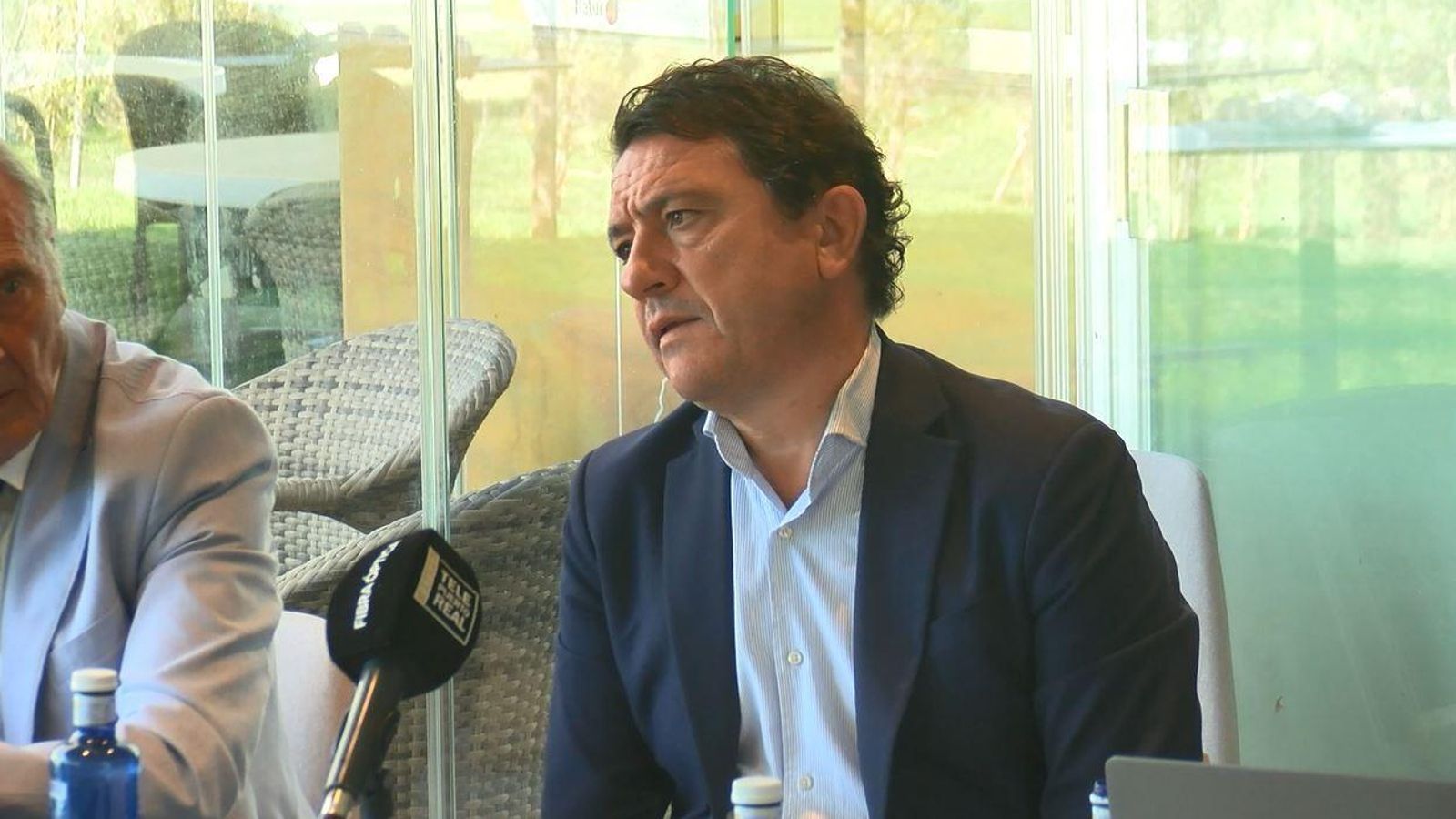 Daniel Sánchez, delegado de Empleo, durante el Encuentro