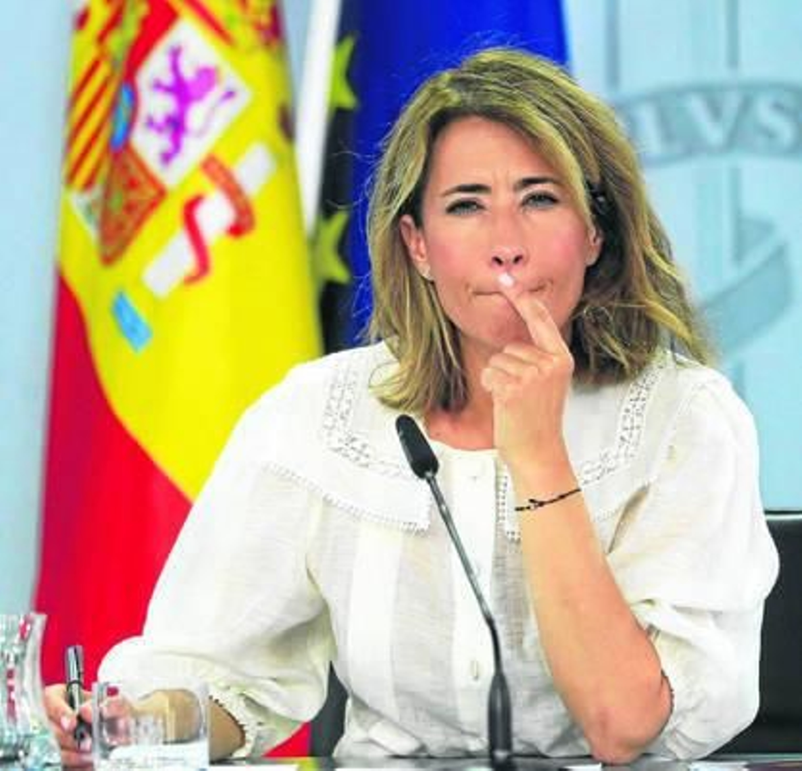 La ministra de Transportes, Movilidad y Agenda Urbana, Raquel Sánchez.