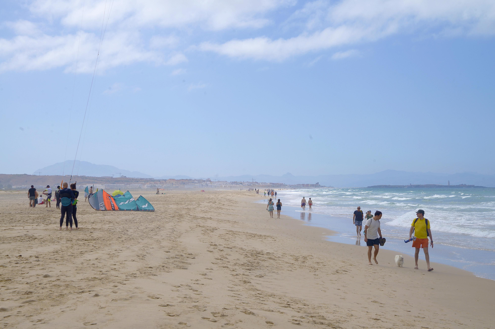Fotos de las playas de Tarifa en el fin e semana