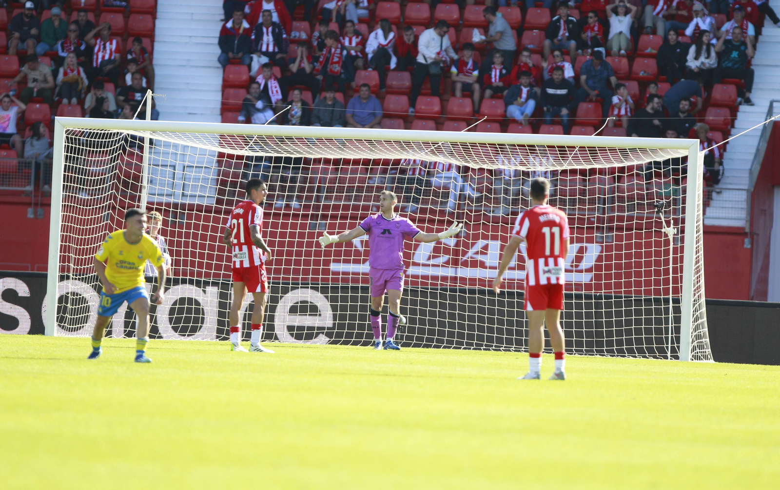 Imágenes del partido U.D. Almería-U.D. Las Palmas