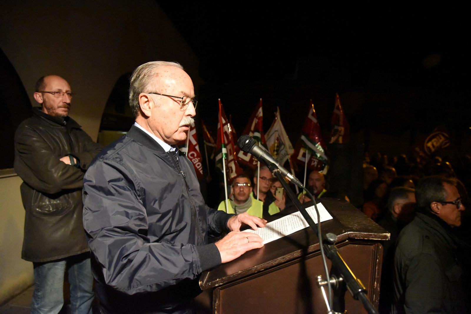 Concentración de la Plataforma en Defensa del Ferrocarril en Algeciras