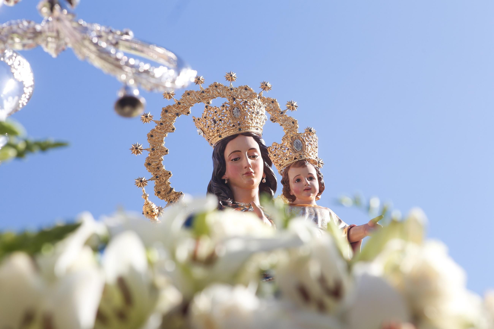 Las fotos de la procesión de María Auxiliadora en Algeciras