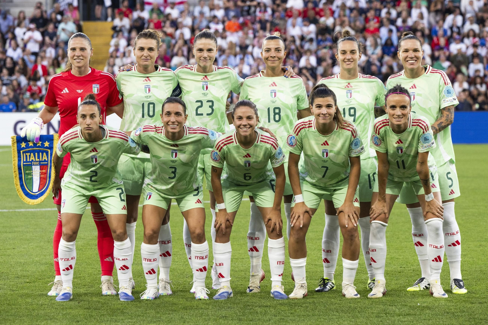 Las imágenes del Inglaterra-Italia