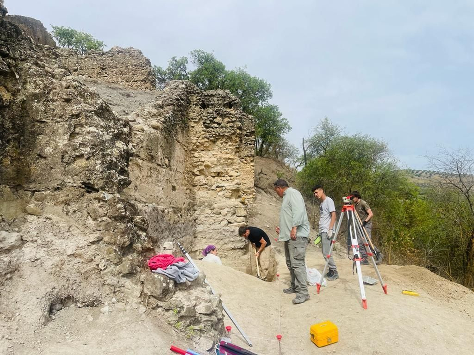 La fotos de la ciudad romana de Ilurco descubierta en Pinos Puente por la Universidad de Granada