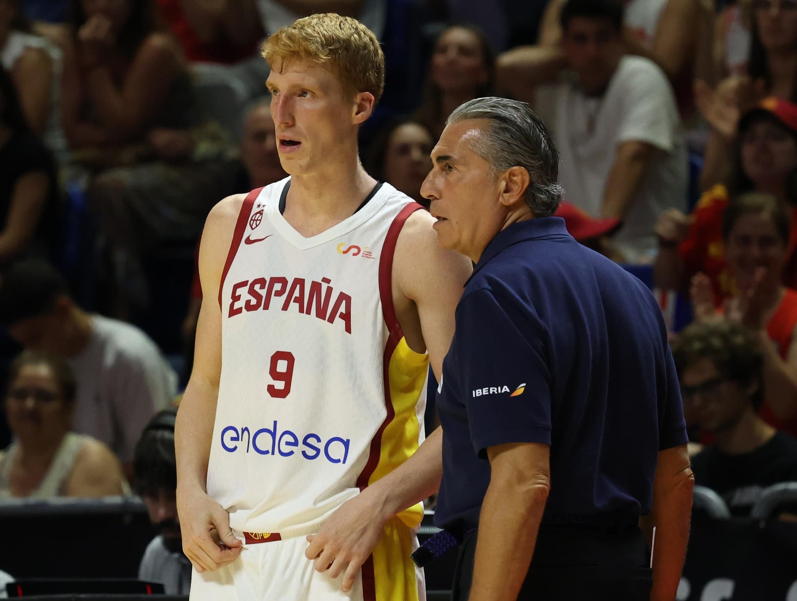 España-Portugal, preparación del Eurobásket en Málaga, en fotos