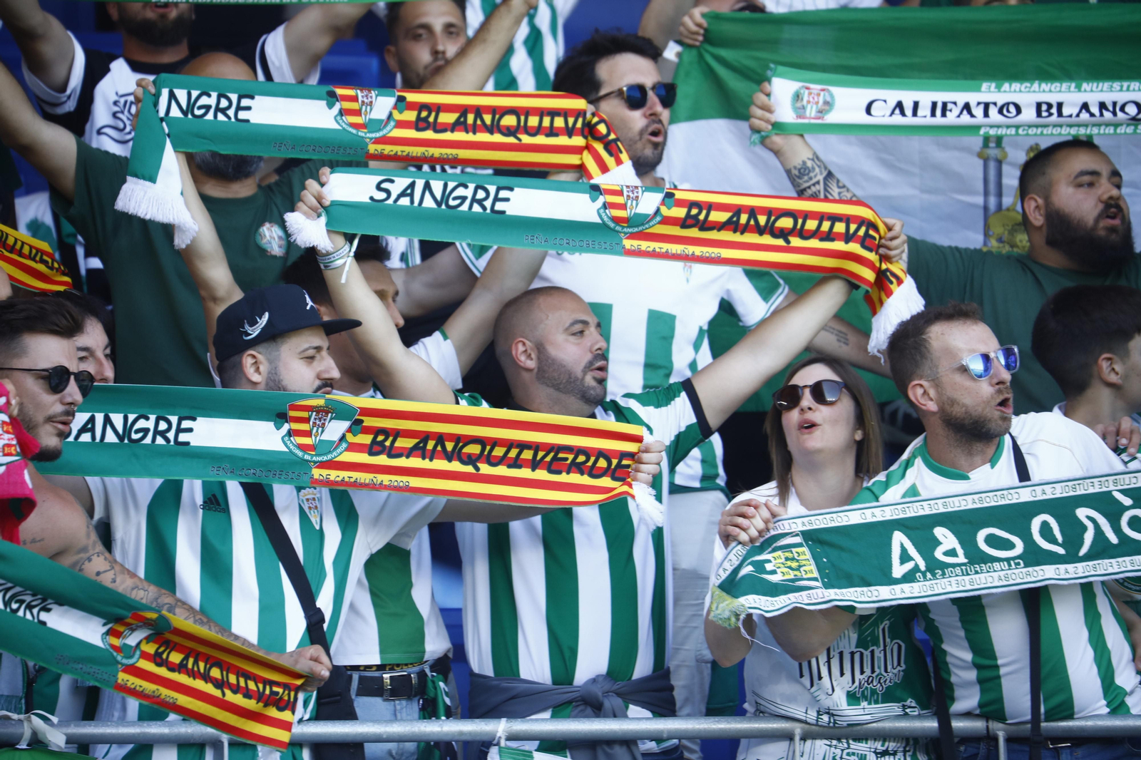 Así vivió la afición del Córdoba CF el partido ante el Barcelona Atlètic en el Estadio Johan Cruyff