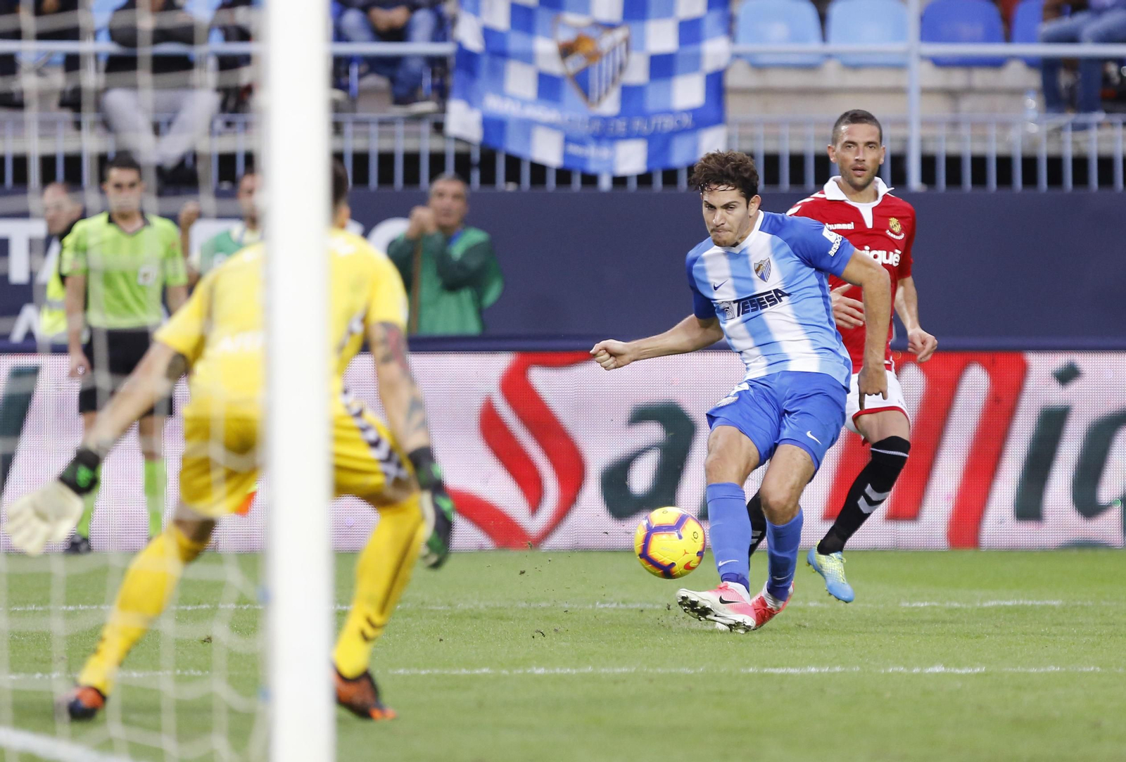 Las imágenes del Málaga-Nàstic