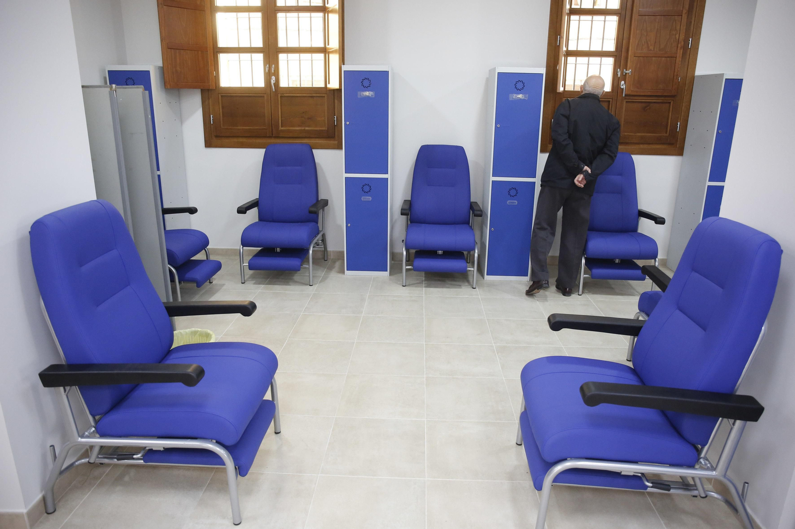 Instalaciones del centro Calor y Café, en la Trinidad.