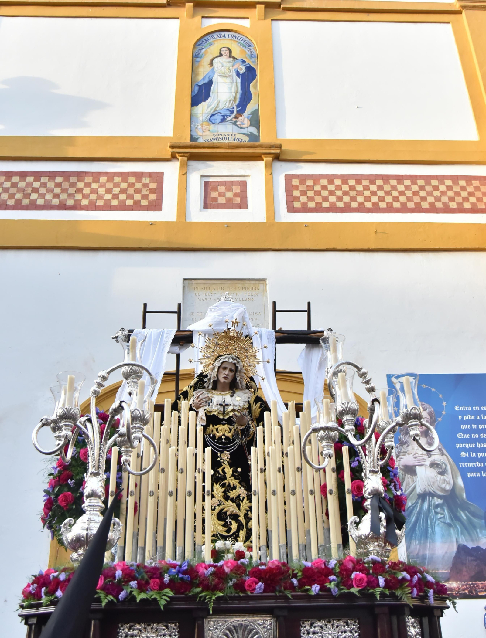 Las imágenes de la Soledad en La Línea