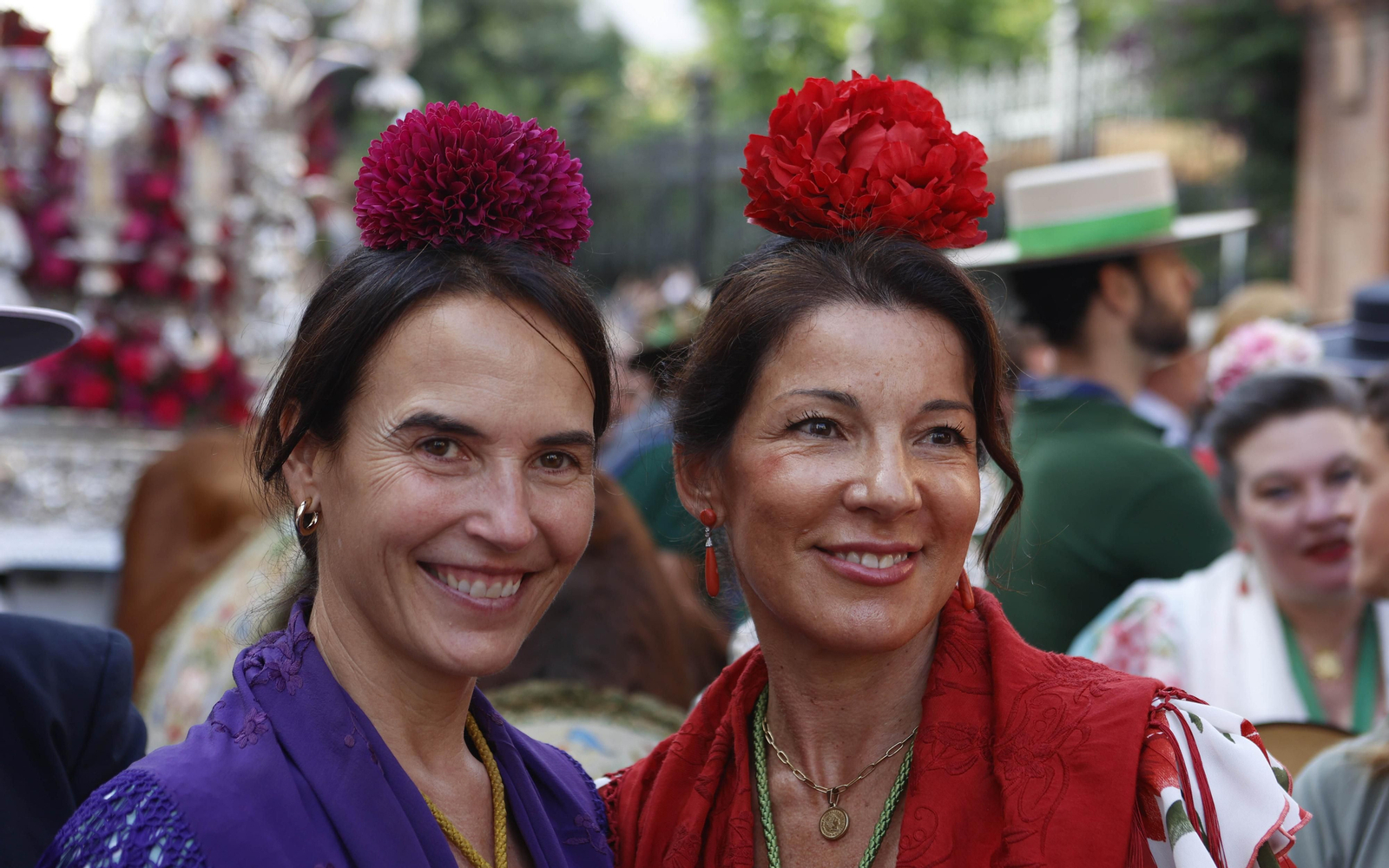 Imágenes de la salida de la hermandad del Rocio de Triana