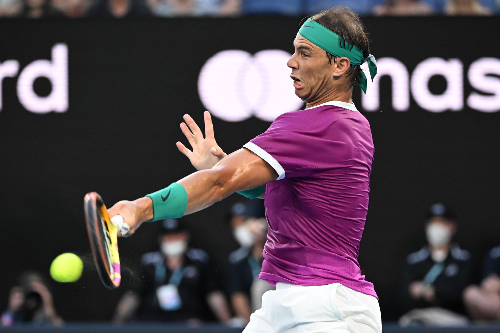 Las imágenes de la gran final entre Nadal y Medvedev (1)