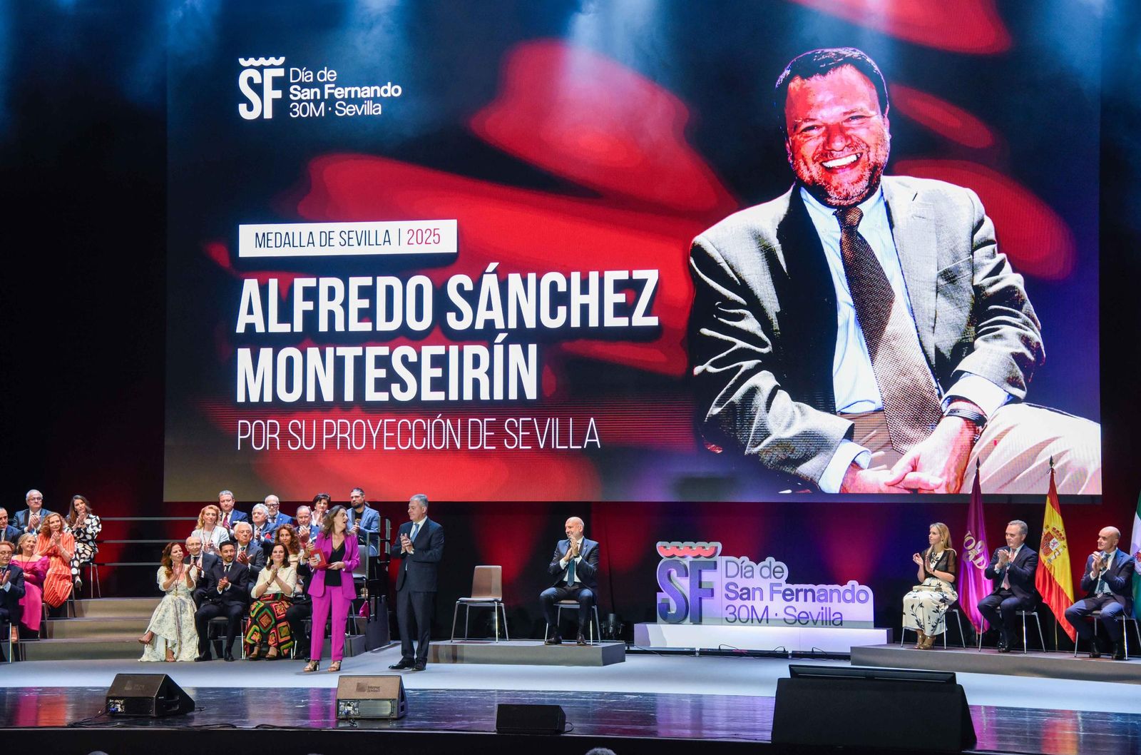 Entrega de las Medallas de Sevilla 2025