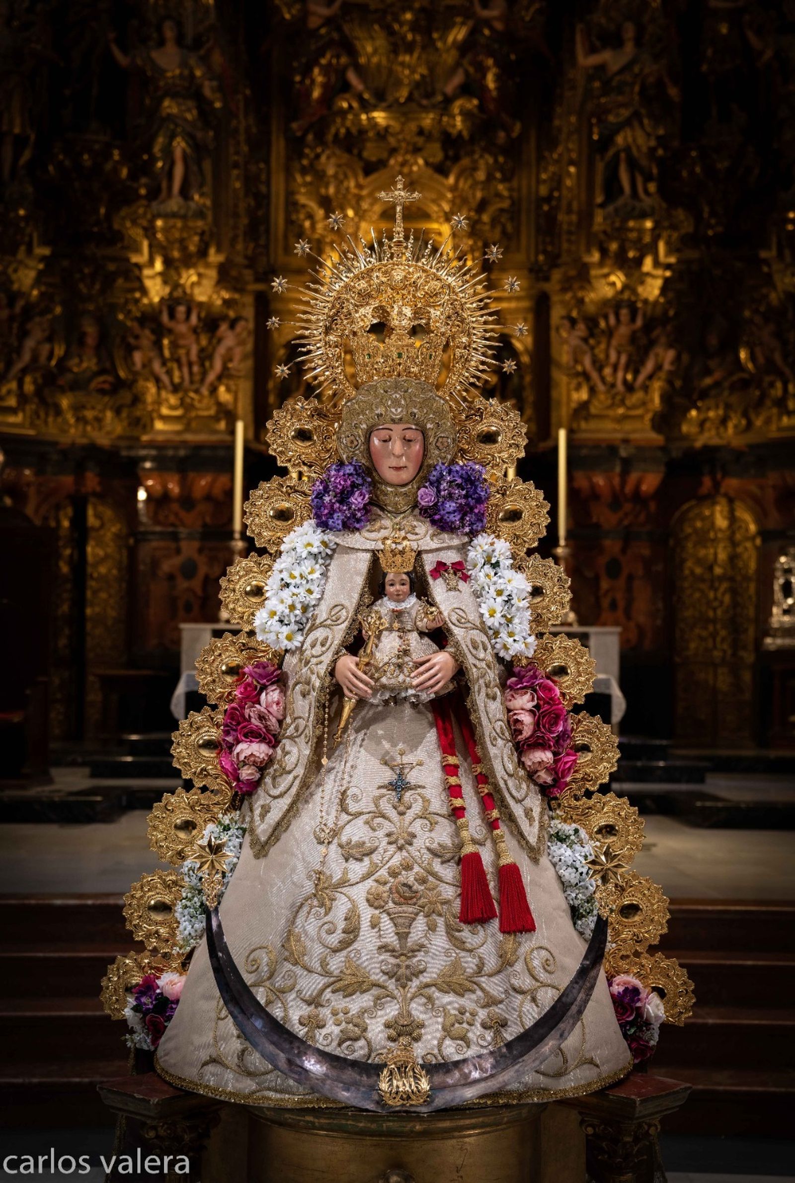 La Virgen del Rocío del Salvador.