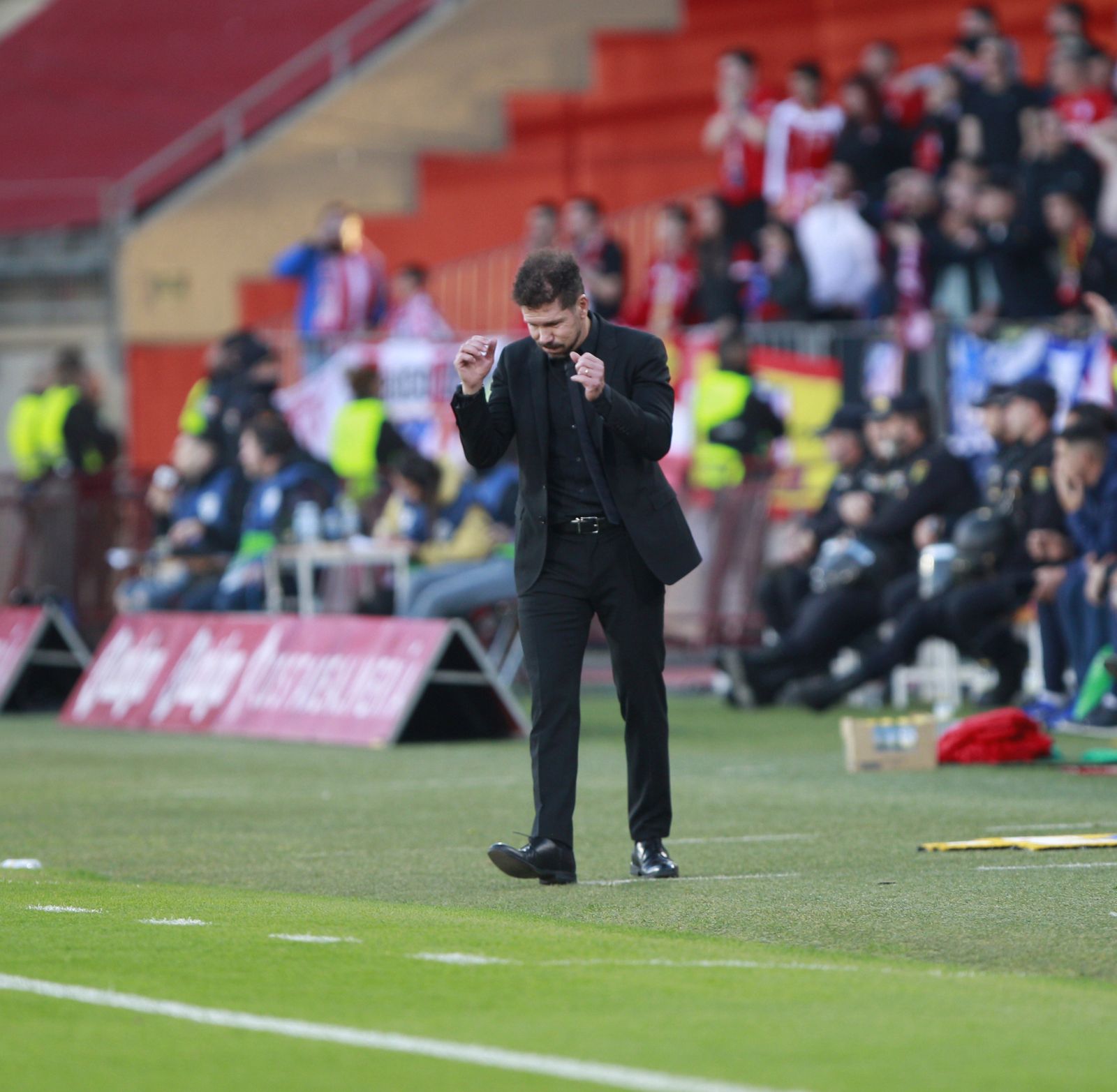 Imágenes del partido U.D. Almería-Atlético de Madrid