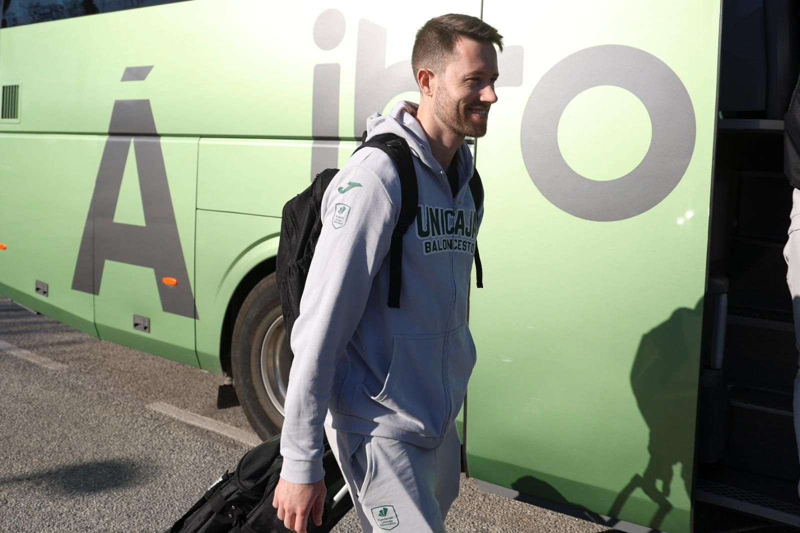 El Unicaja sale del Carpena rumbo a la Copa del Rey