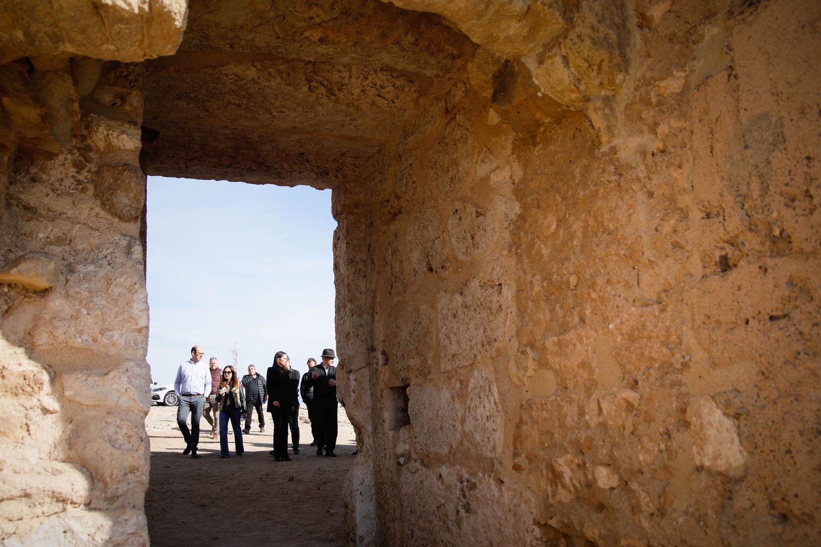 Las imágenes de la restauración de la Muralla de San Cristóbal