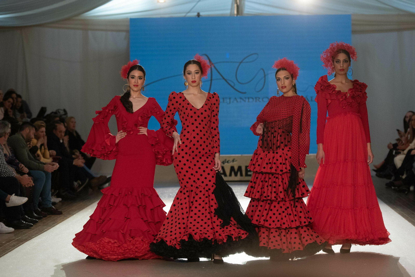 Desfile Alejandro González en Lepe Loves Flamenco 2020
