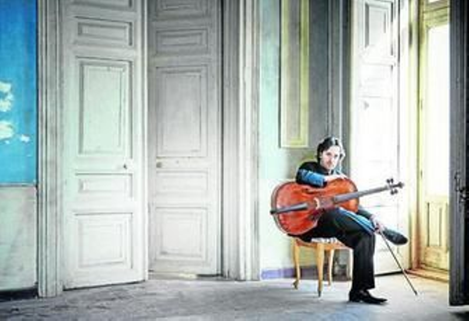 El violonchelista Josetxu Obregón (Bilbao, 1979), fundador y líder del grupo La Ritirata.