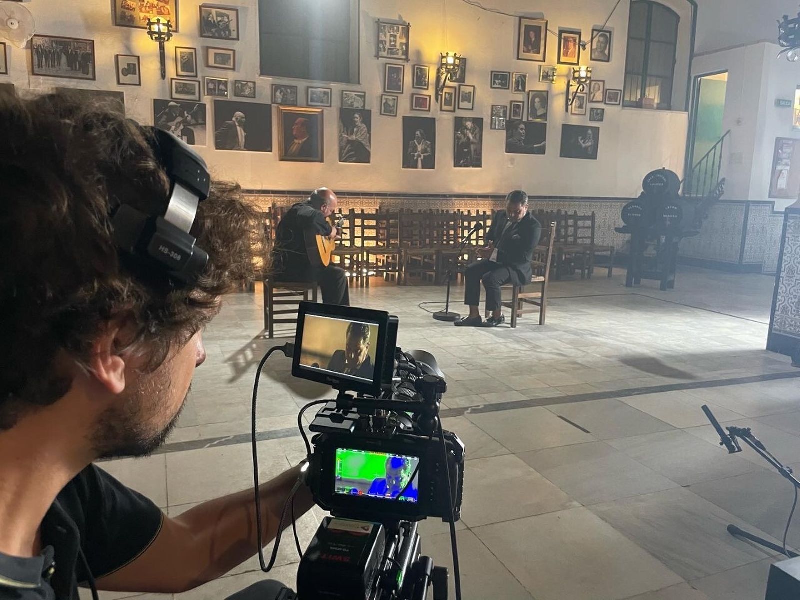 El Centro Cultural Flamenco Don Antonio Chacón, un plató de televisión