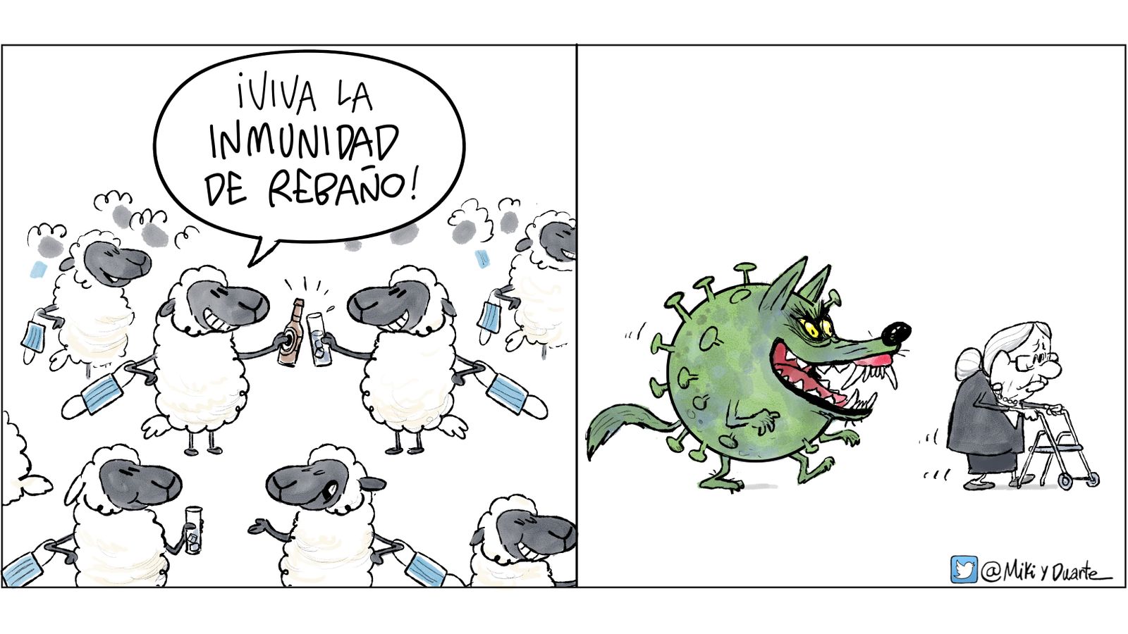 El rebaño y el lobo
