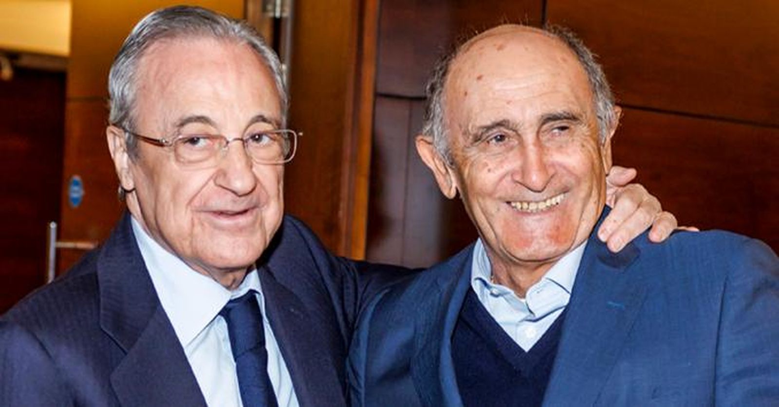 Forentino Fernández junto a Pirri, en una imagen reciente.