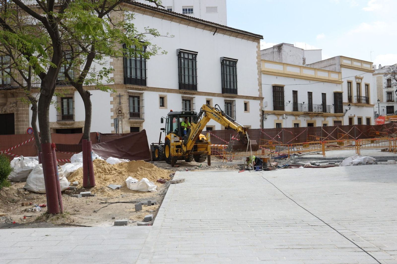 Así marchan las obras del Eje del Arroyo en Jerez