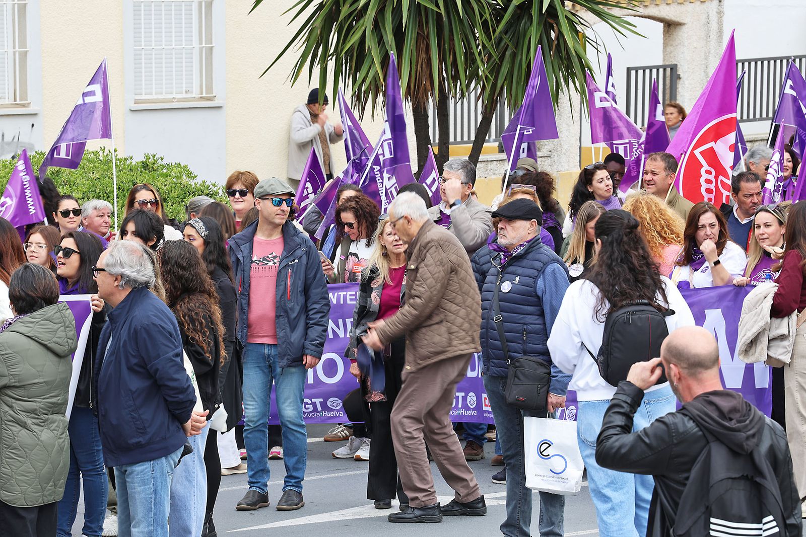 8M: Las fotografías de la manifestación del Día de la Mujer