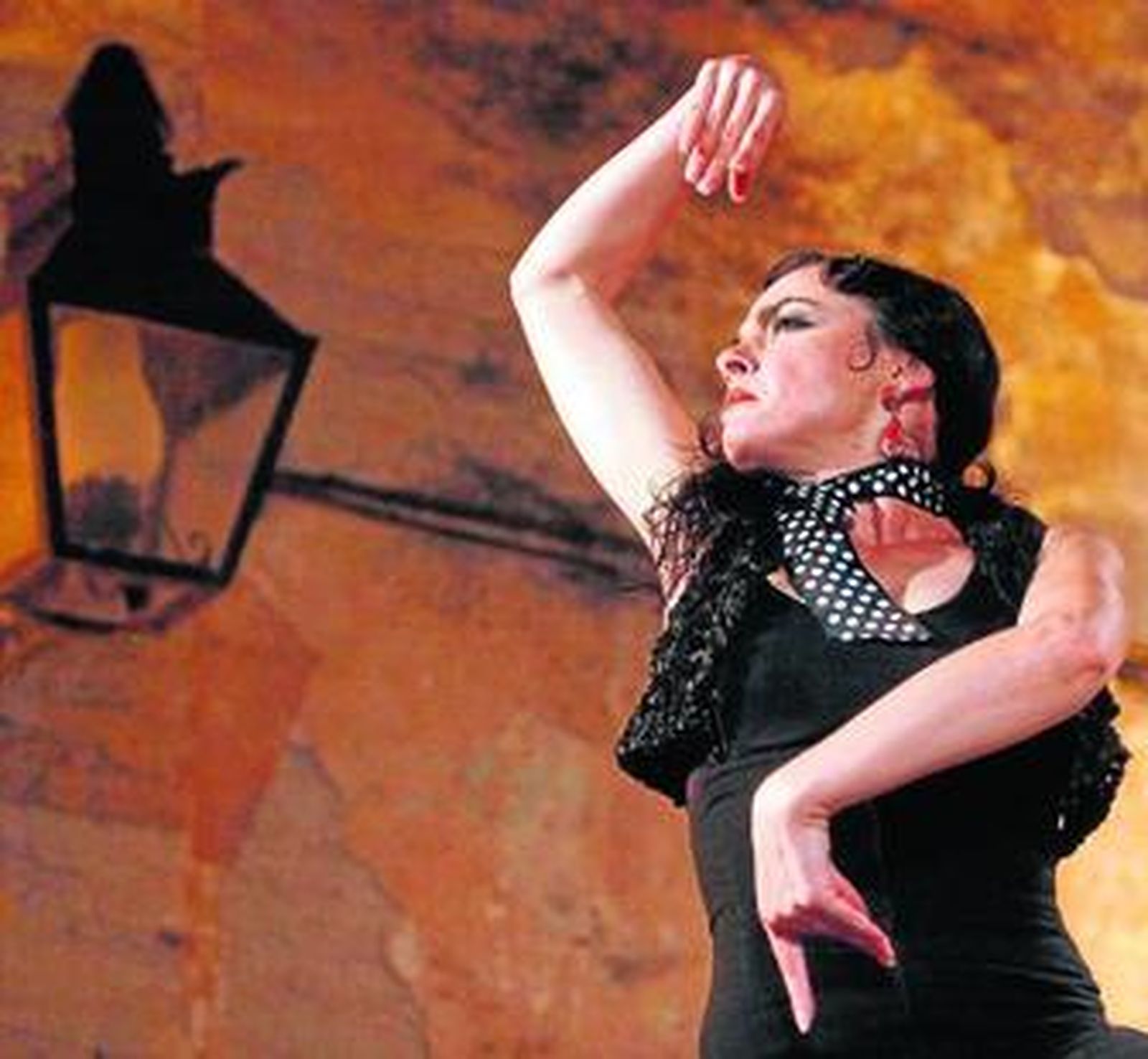 La bailaora Ana María García, en 'Tacompás', celebrado en Cardenal Salazar.