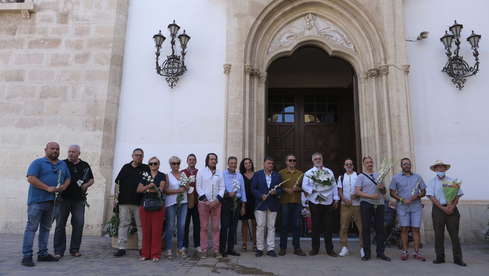 La Mesa del Ferrocarril se encomienda a la Virgen del Mar para la llegada del AVE
