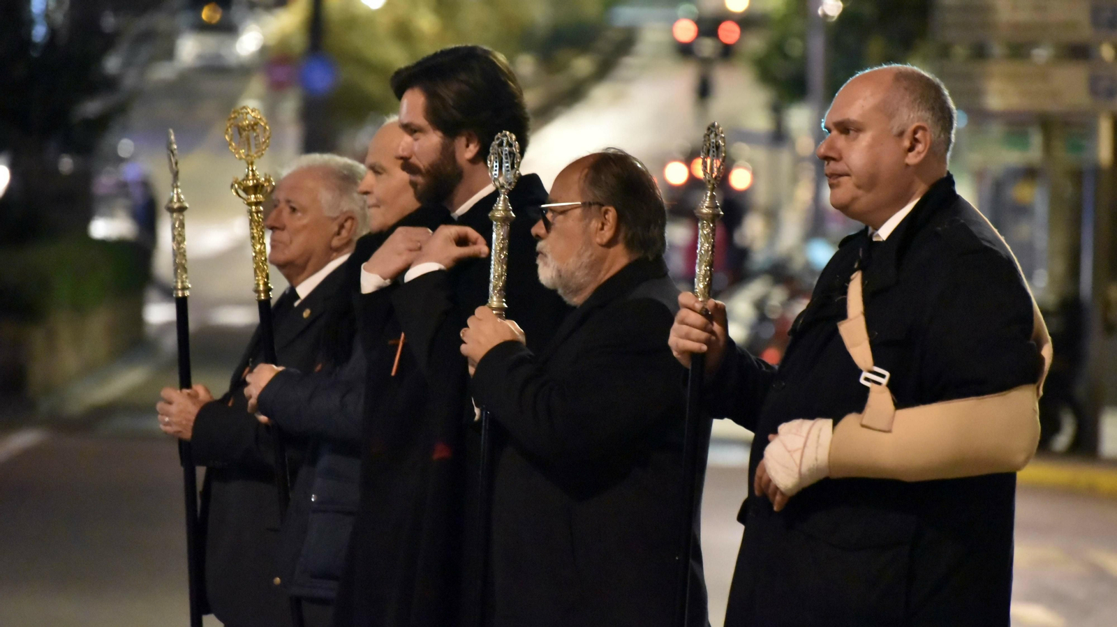 Las fotos del Via Crucis Oficial del Consejo Local de Hermandades y Cofradías de Algeciras