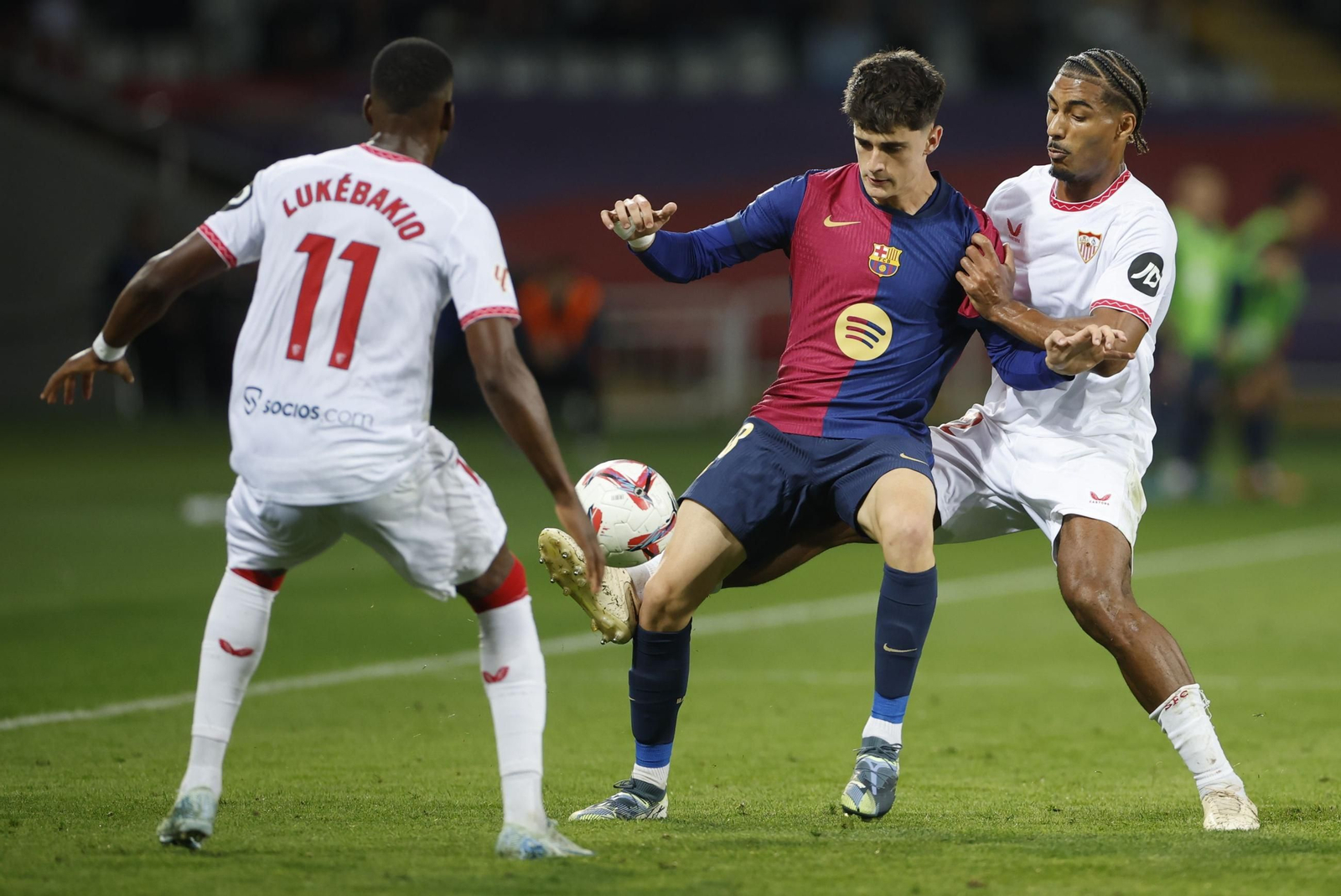 Las fotos del Barcelona - Sevilla