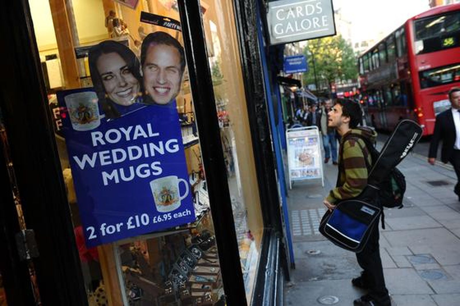 El Reino Unido se prepara para la boda del príncipe Guillermo y Kate Middleton.

Foto: AFP Photo