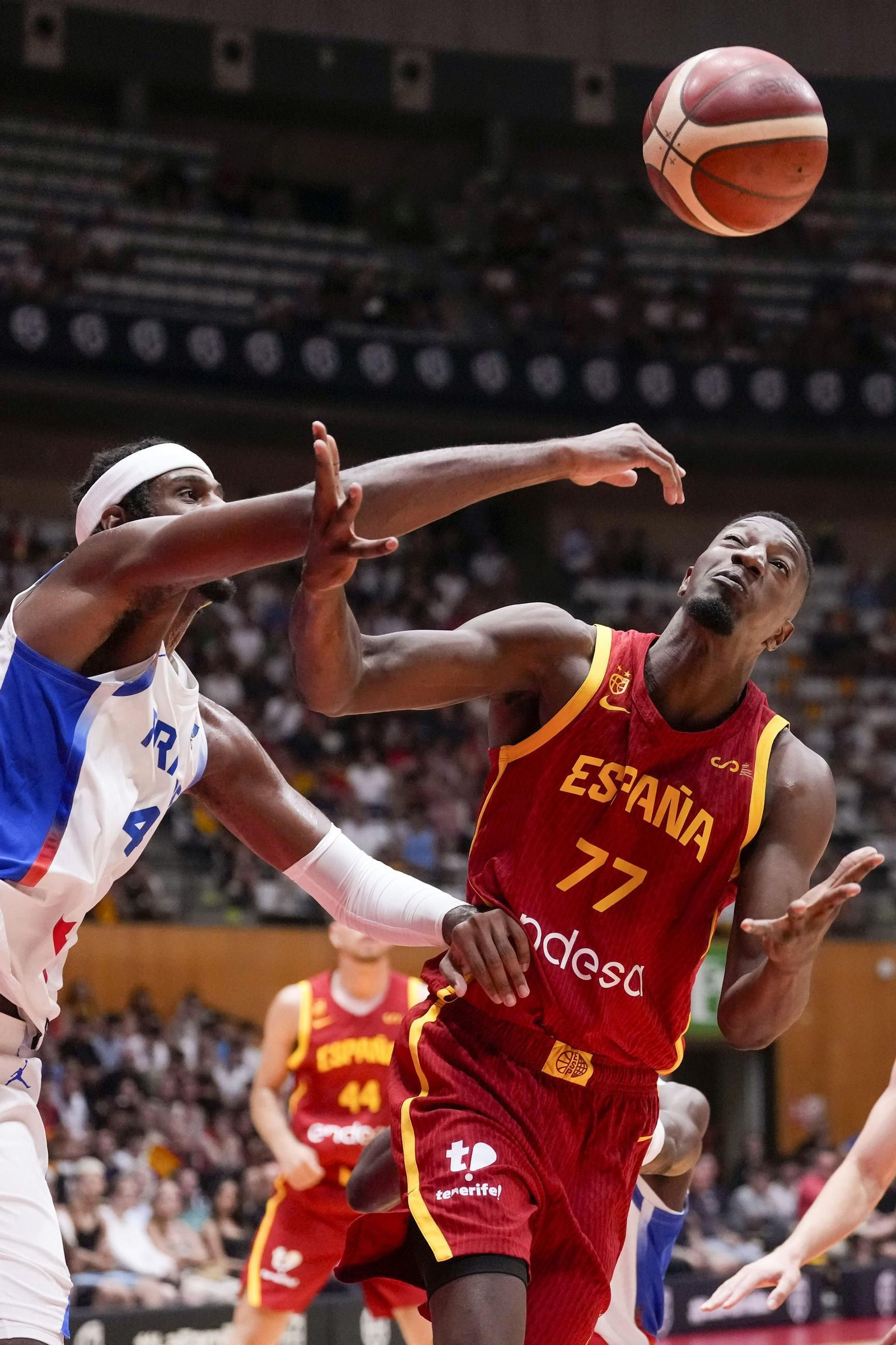 Las fotos del España - Francia de baloncesto