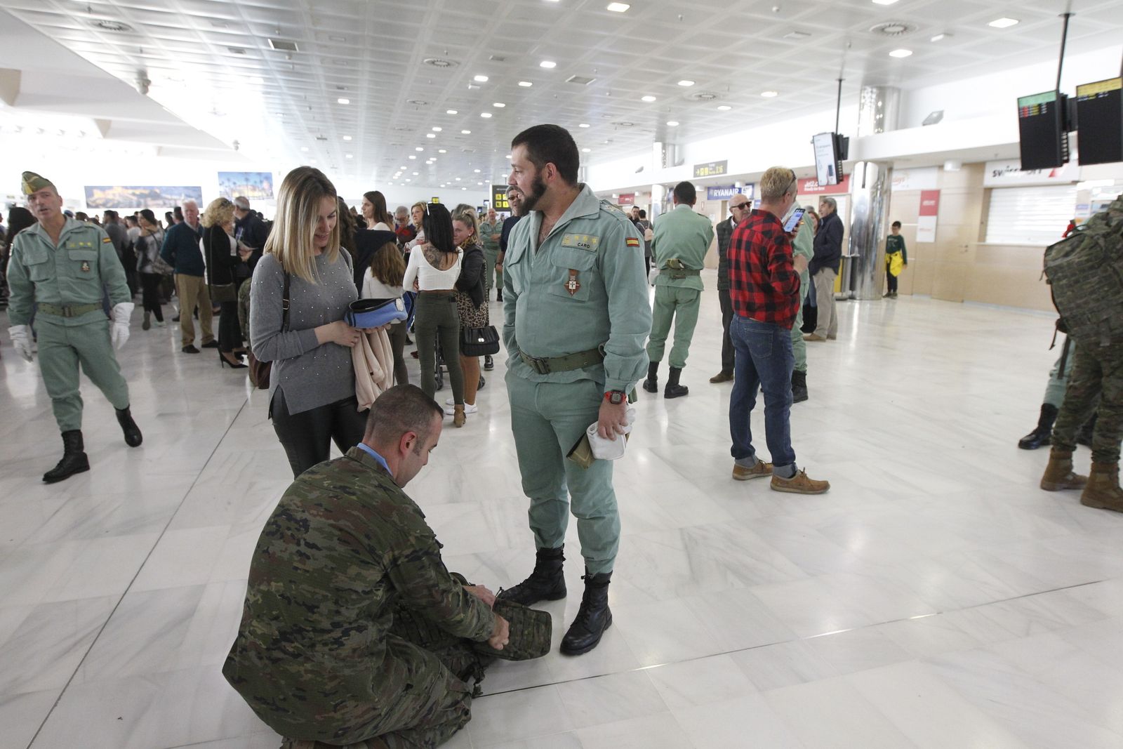 Fotogalería despedida contingente militar al Líbano