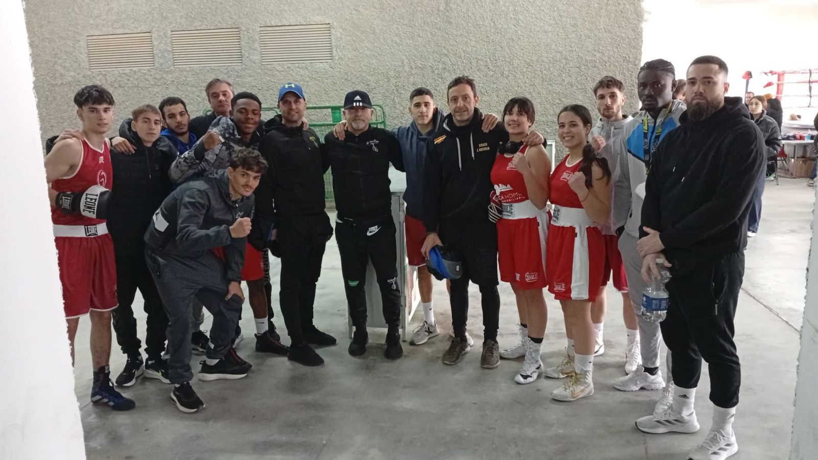 Equipo malagueño compuesto por boxeadores de tres escuelas: The Boxer Club Málaga, Guerrero Boxing Club y Málaga Boxea.
