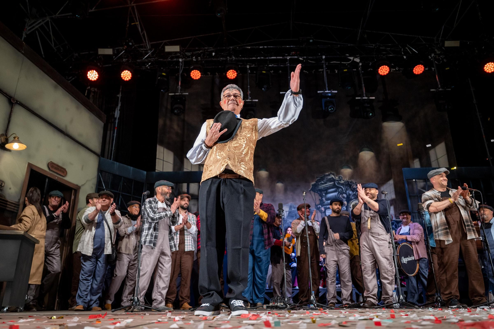 Las Imágenes del pregón de Carnaval de Joaquín Quiñones